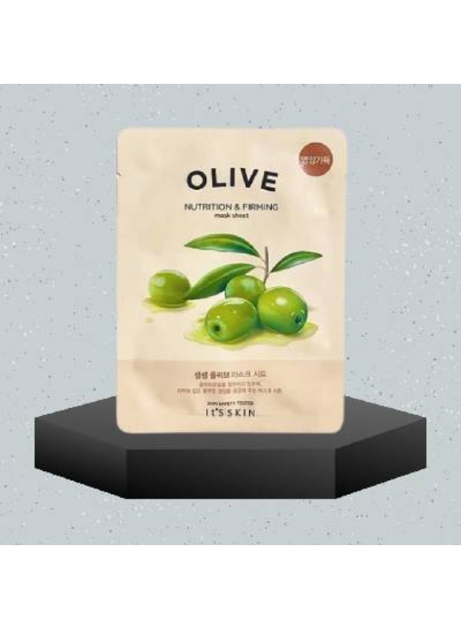 Its Skin It'S Skin The Fresh Nutrition & Firming Mask Sheet Olive 22g - Image 2